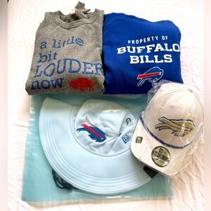 NFL Royal Blue Hoodie with Nike & Team Apparel Tags